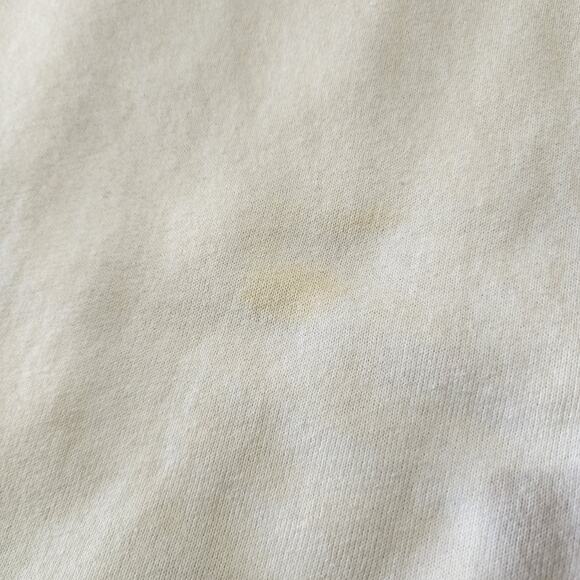 Vintage Walt Disney World Mickey Castle Sweatshirt White Made in USA Small 18x24 - Picture 6 of 7